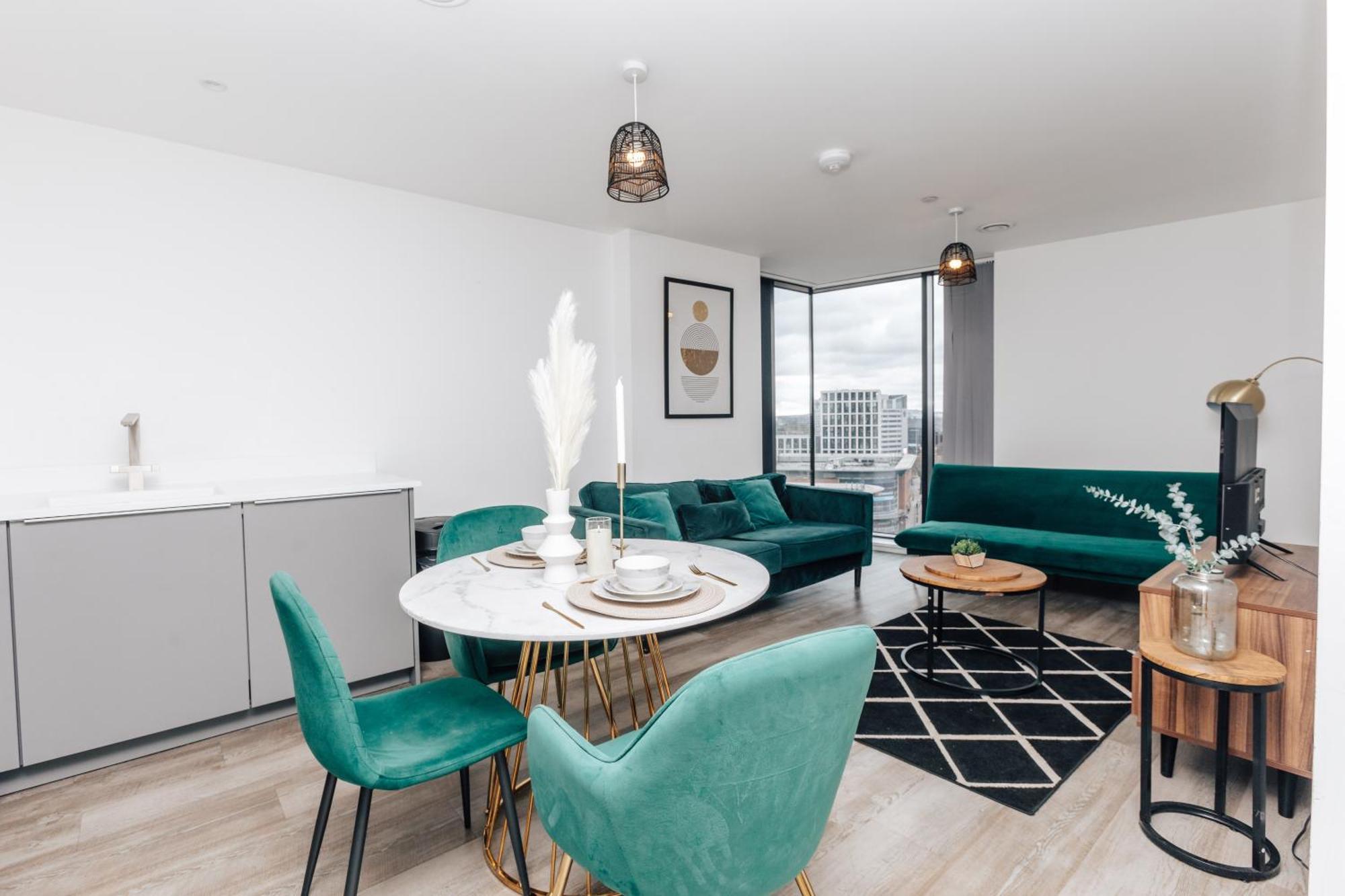 Luxury 2 Bedroom Apartment, Broad Street Birmingam Exterior foto